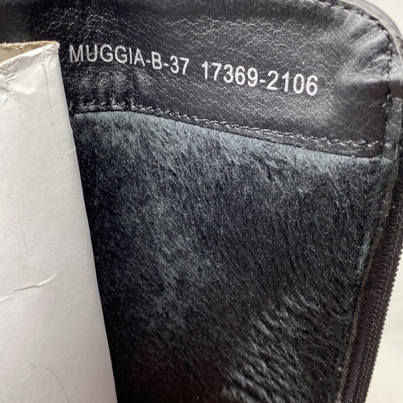 Patrizia by Spring Step Black Fleece Lined Knee High Muggia Boots - Picture 15 of 16